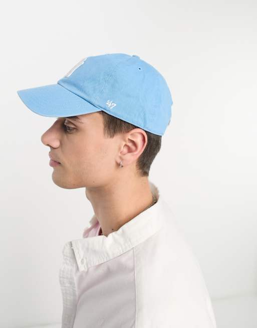 Light blue baseball store cap mlb