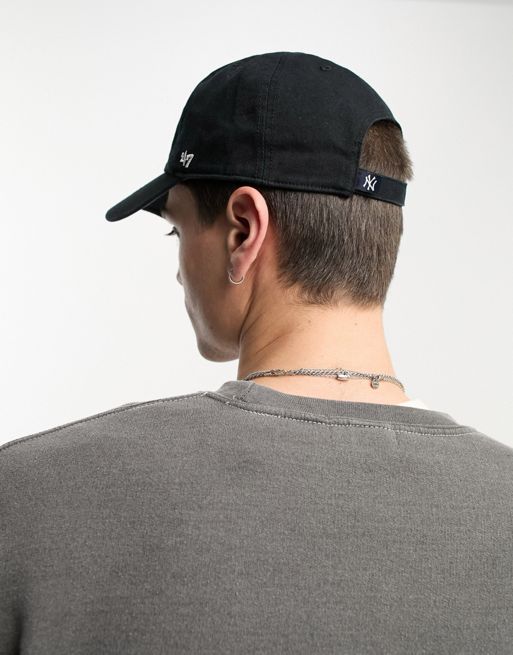 47 Brand - MLB NY Yankees - Baseballpet in zwart, 3 van 4