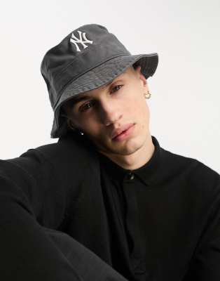 47 Brand 47 Brand MLB NY Yankees bucket hat in grey