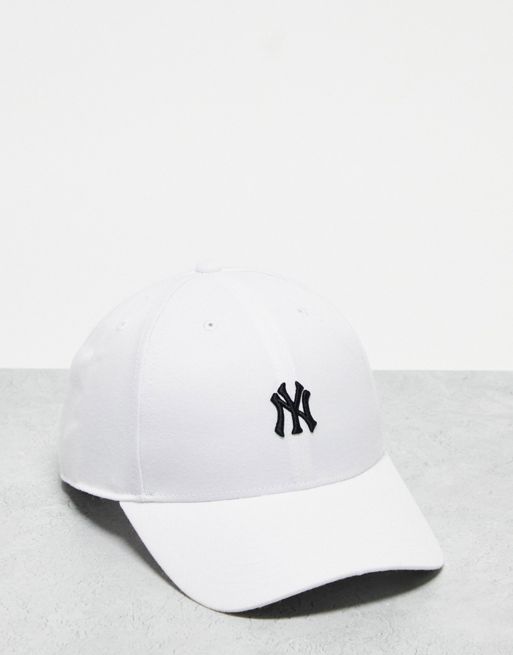 47 Brand - MLB NY Yankees - Casquette à mini logo - Blanc