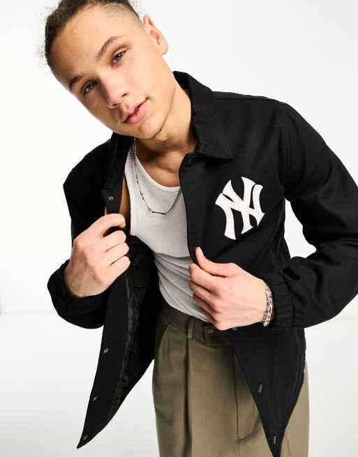 New era New York Yankees MLB Colour Block Windbreaker Jacket Black