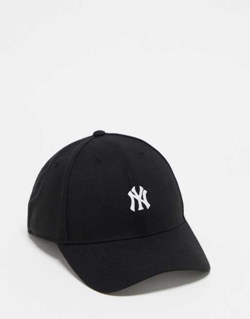 47 Brand – MLB NY Yankees – Kappe mit Mini-Logo in Schwarz