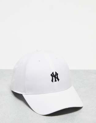 47 Brand 47 Brand MLB NY Yankees mini logo cap in white