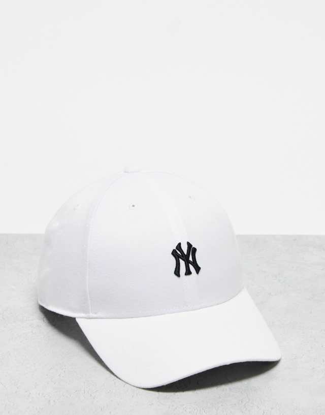 47 Brand - mlb ny yankees mini logo cap in white