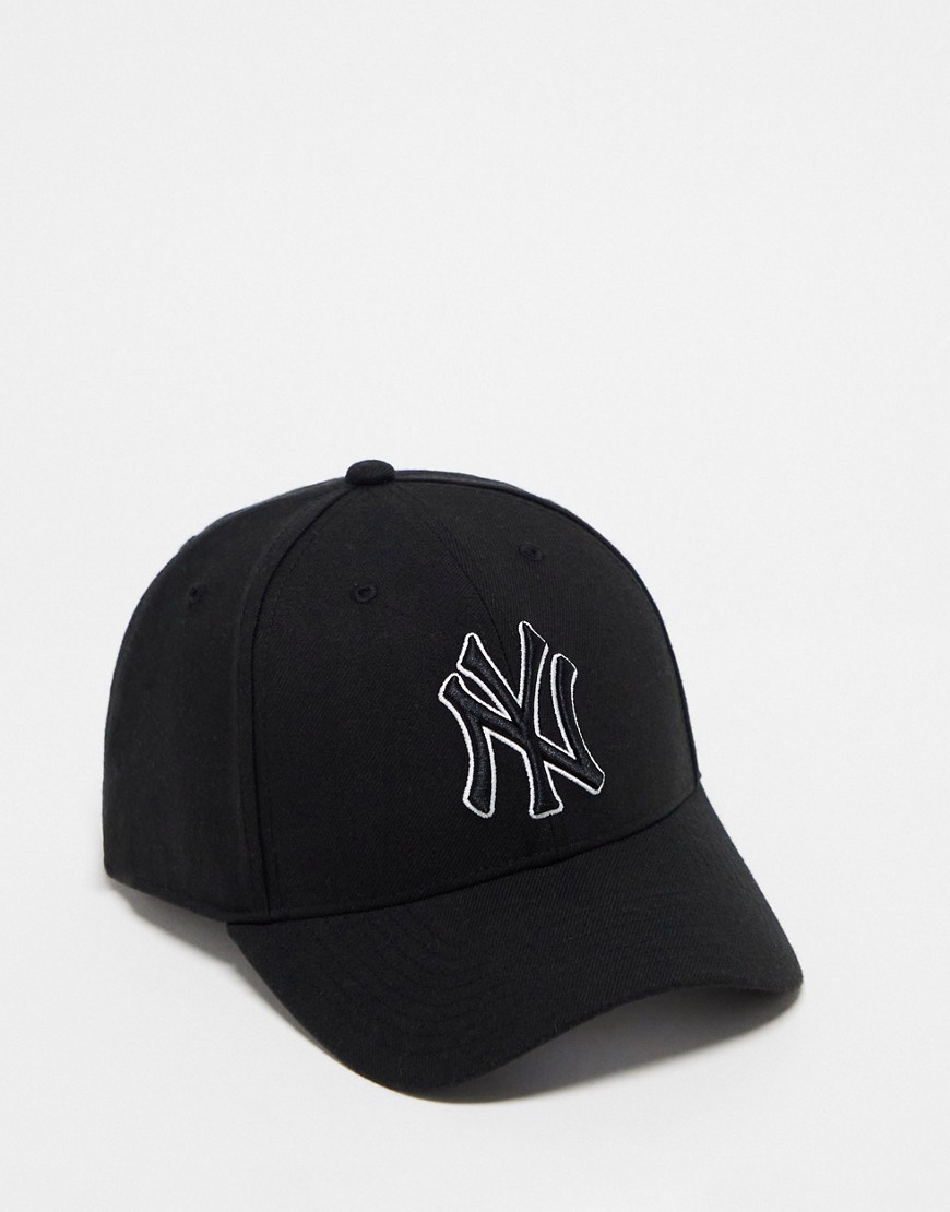 47 Brand MLB NY Yankees snapback cap in black