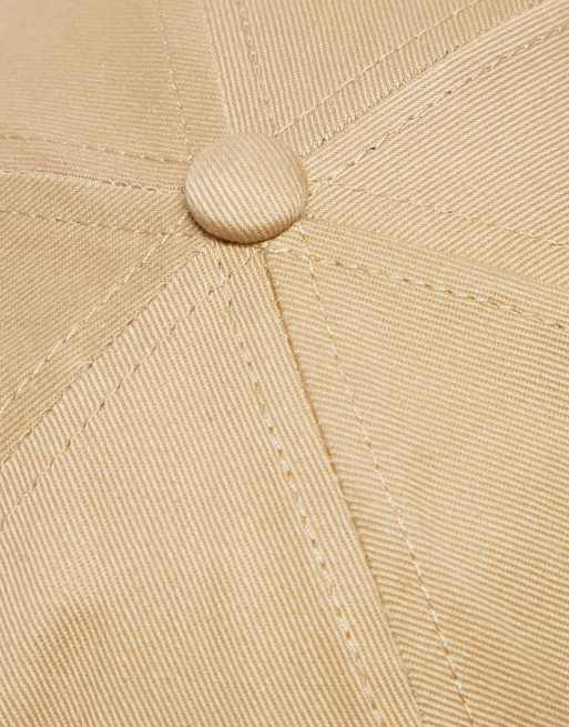 47 Brand MLB snapback cap in dusty khaki with tonal NY embroidery, 4 of 4