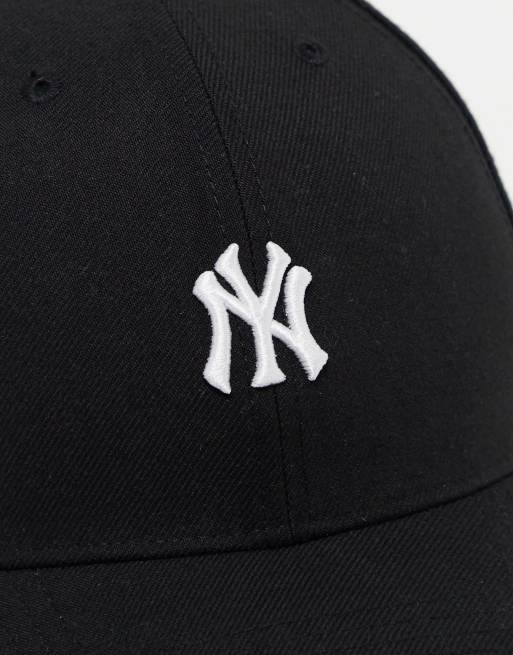 47 Brand – MLB – Svart keps med liten NY Yankees-logga, 3 av 4