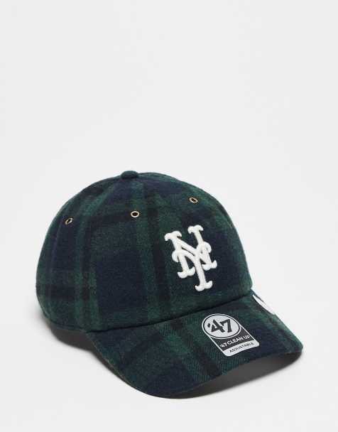 47 Brand New York Mets clean up cap in allover tartan print - view 1
