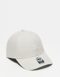 47 Brand New York Yankees mini logo cap in off white