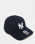 47 Brand New York Yankees wool stitch cap in navy-Blue