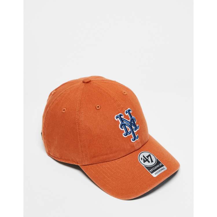 47 Brand NY Mets cap in orange ASOS