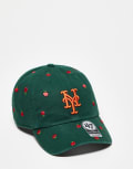 [47 Brand] 47 Brand NY Mets confetti clean-up cap in green multi One Size GREEN