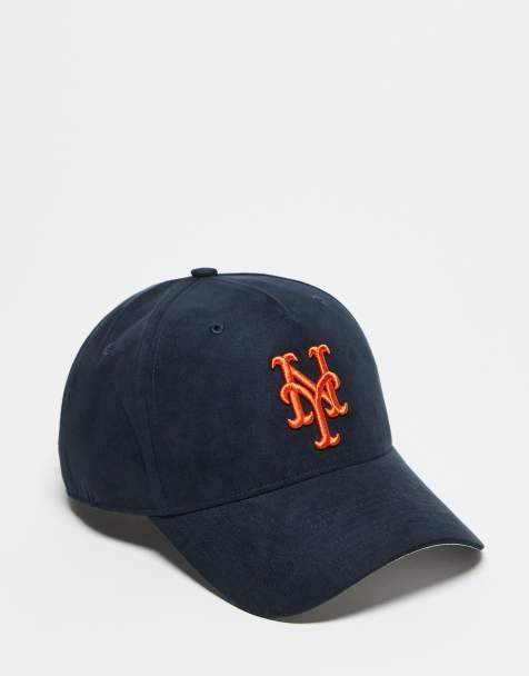 47 Brand NY Mets faux suede MVP cap in navy - view 1