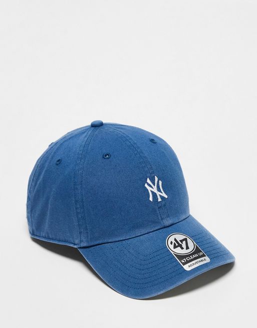 47 Brand NY Unisex – Niebieska czapka z daszkiem