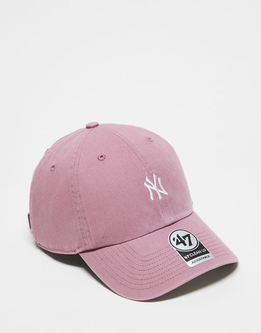 47 Brand NY Unisex – Różowa czapka z daszkiem