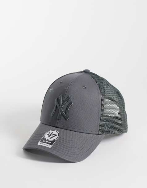47 Brand NY Yankees branson cap in charcoal - view 1