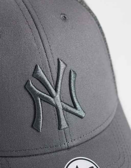 47 Brand NY Yankees branson cap in charcoal, 2 of 3