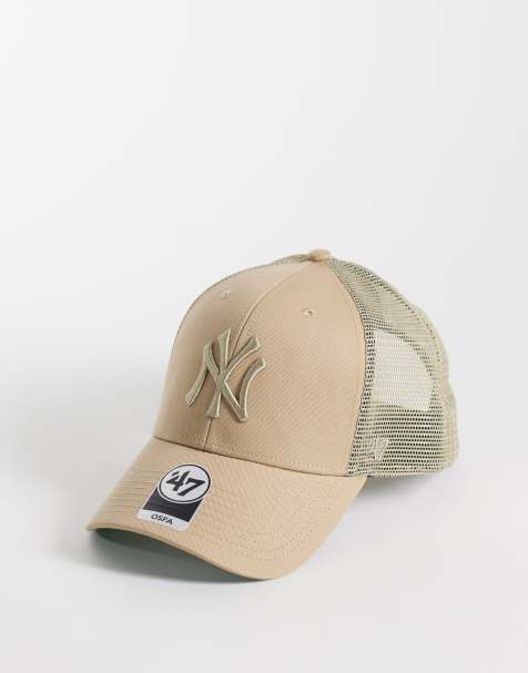 47 Brand NY Yankees branson cap in khaki - view 1