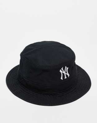 47 Brand 47 Brand NY Yankees bucket hat in black