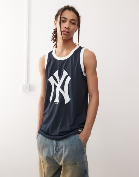 47 Brand - NY Yankees - Canotta blu navy con stampa del logo - view 1