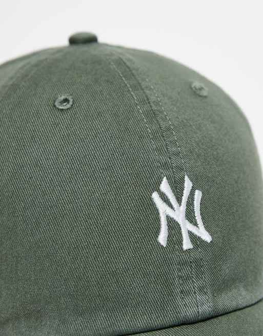 47 Brand - NY Yankees - Cappellino kaki slavato con logo piccolo, 2 di 3
