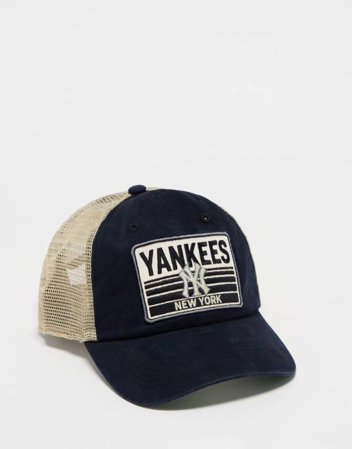 47 Brand - NY Yankees - Cappellino nero con retro in rete