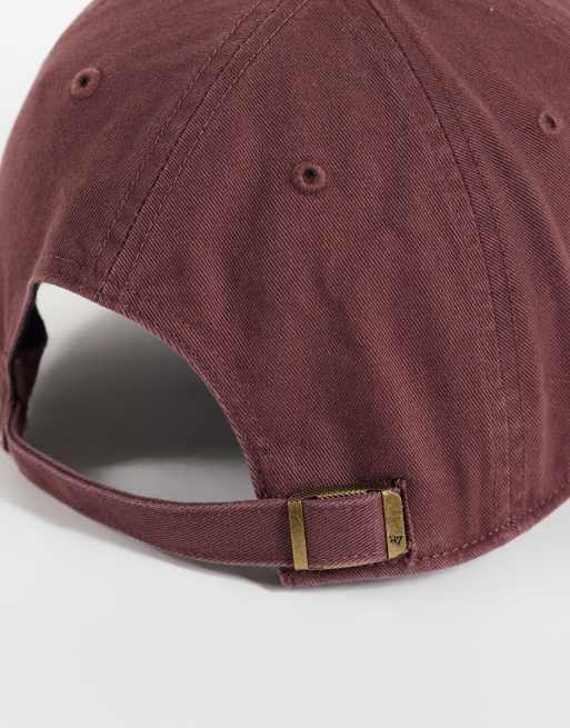 47 Brand - NY Yankees - Cappellino semplice bordeaux, 2 di 3