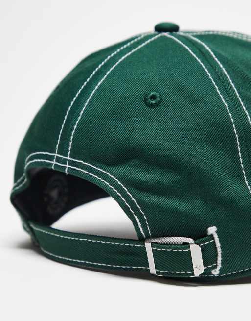 47 Brand - NY Yankees - Cappellino semplice verde con cuciture a contrasto, 3 di 3