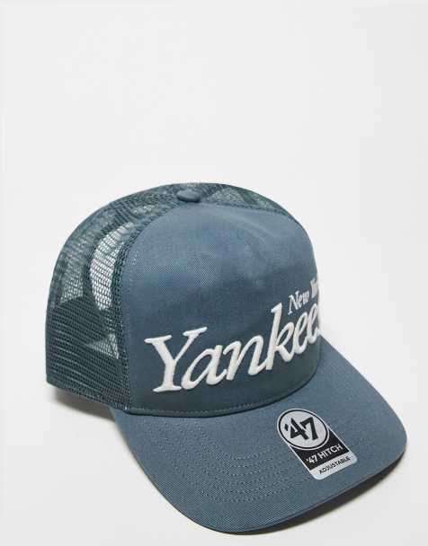 47 Brand - NY Yankees - Casquette camionneur ajustée avec sommet pointu - Gris - view 1