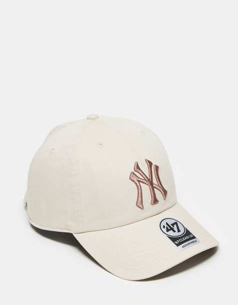 47 Brand - NY Yankees - Casquette de baseball épurée à logo ton sur ton - Beige - view 1