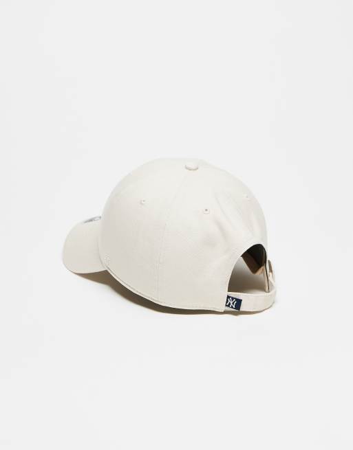 47 Brand - NY Yankees - Casquette de baseball épurée - Blanc cassé ton sur ton, 3 de 3