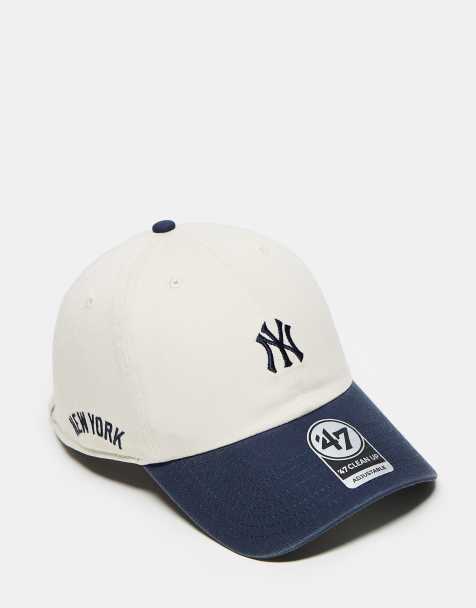 47 Brand - NY Yankees - Casquette de baseball épurée - Blanc et bleu marine - view 1