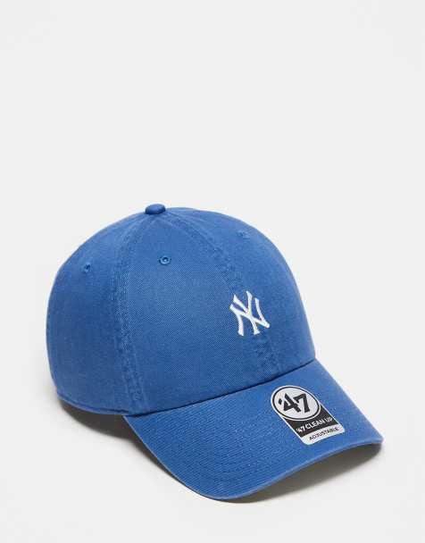 47 Brand - NY Yankees - Clean Up Base Runner - Baseballpet in blauw met wassing - view 1