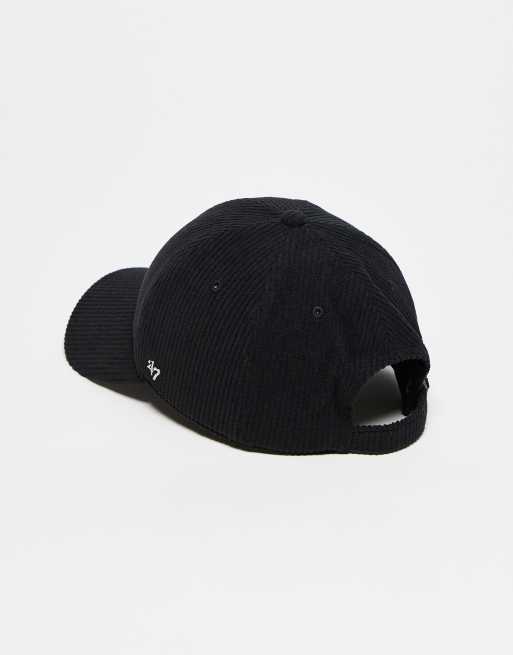 47 Brand NY Yankees clean up baseball cap in black cord, 3 of 3