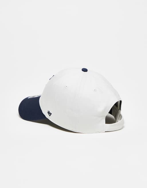 47 Brand NY Yankees clean up baseball cap in white and navy | ASOS