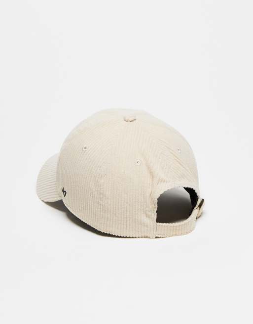 47 Brand – NY Yankees Clean Up – Baseballkappe aus Cord in Beige, 3 von 3
