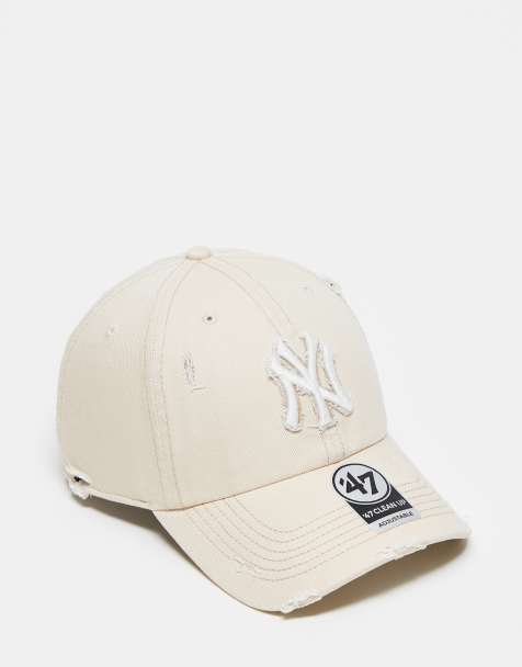 47 Brand - NY Yankees - Clean Up - Baseballpet in distressed beige - view 1