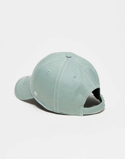 47 Brand – NY Yankees – Clean Up – Blå baseballkeps med kontrastfärgade sömmar, 3 av 3
