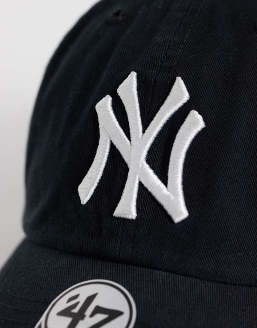 47 Brand NY Yankees clean up cap in black, 2 of 3