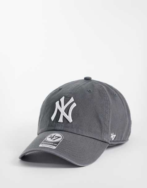 47 Brand NY Yankees clean up cap in charcoal grey - view 1