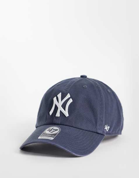 47 Brand NY Yankees clean-up cap in vintage navy - view 1