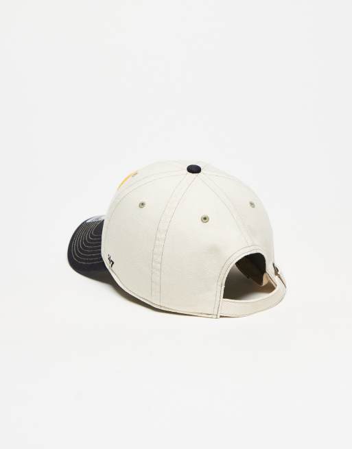 47 Brand - NY Yankees Clean Up - Cappellino bianco e nero con etichetta souvenir, 3 di 3