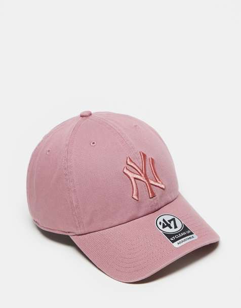 47 Brand - NY Yankees Clean Up - Lyserød baseballcap med tonet logo - view 1