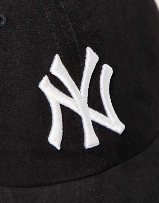 47 Brand NY Yankees clean up suede look cap in black, 2 of 3
