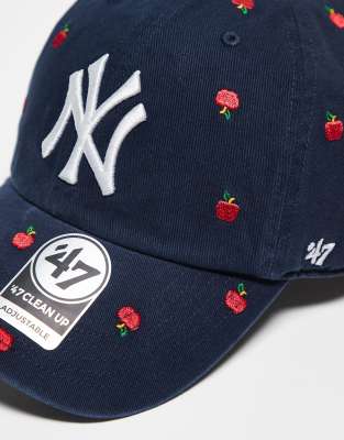 47 Brand NY Yankees confetti clean up cap in navy multi | ASOS display picture 1