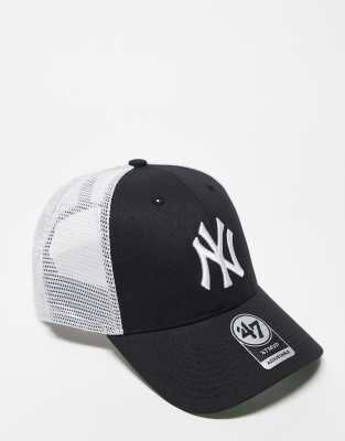 47 Brand 47 Brand NY Yankees contrast clean up trucker cap in navy