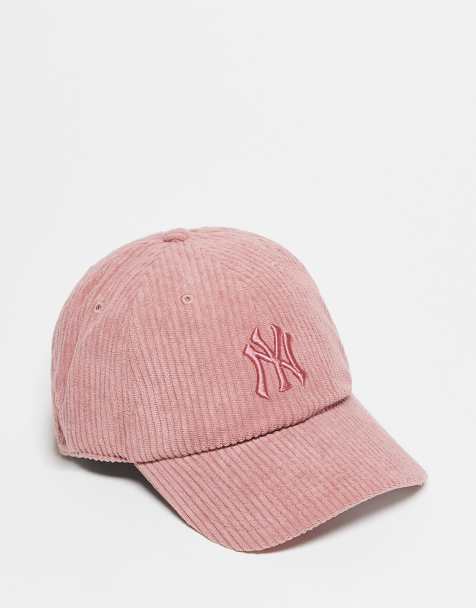 47 Brand NY Yankees courdroy clean up cap in pink - view 1