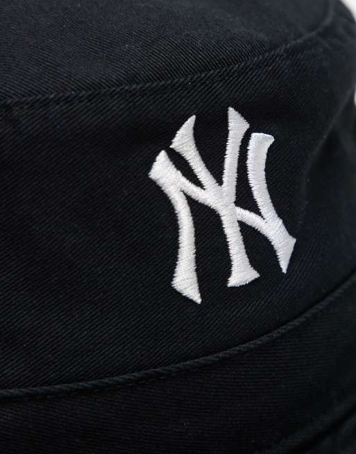 47 Brand – NY Yankees – Czarny kapelusz typu bucket, 2 z 3