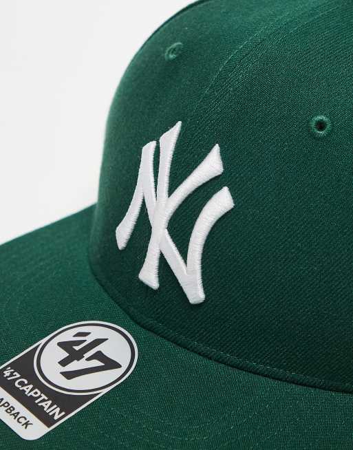 47 Brand - NY Yankees - Grøn kasket med flad skygge, 2 af 3