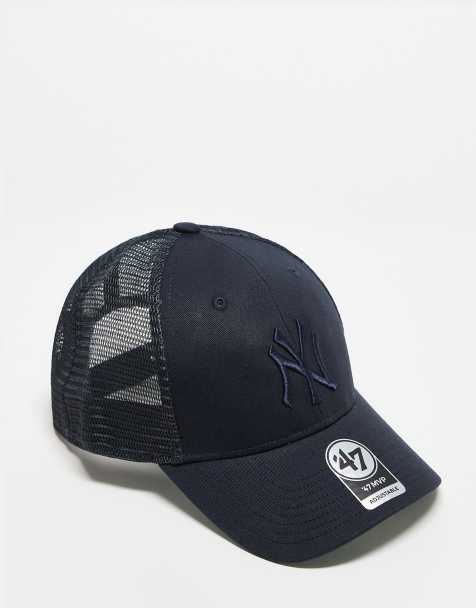 47 Brand - NY Yankees - Marineblå kasket med mesh-panel bapå - view 1